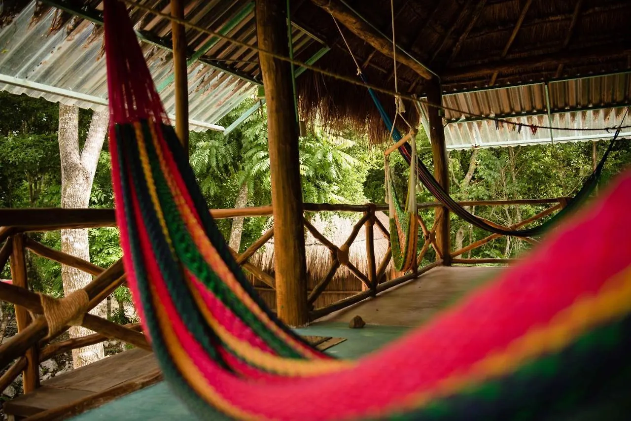 شقة Malinche Cafe In Coba Tulum 0*,