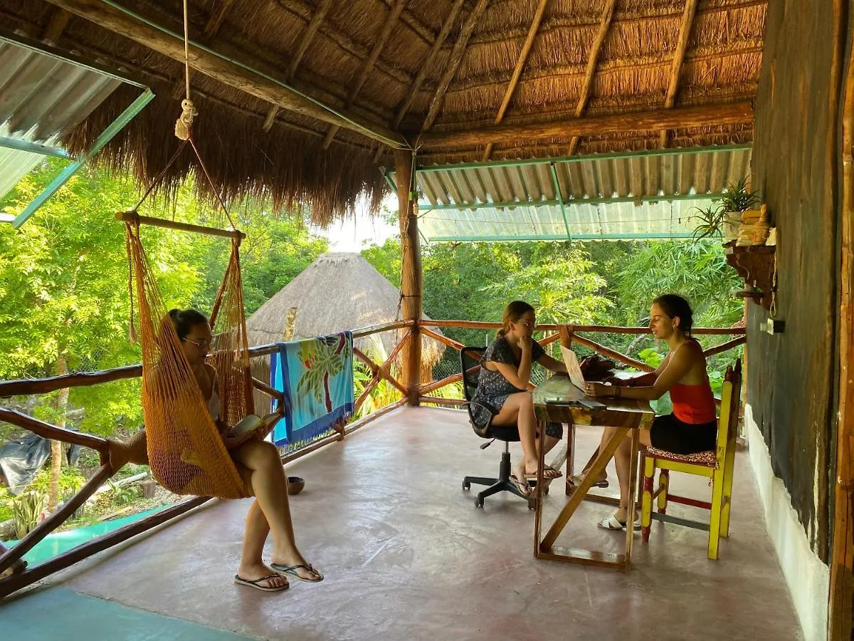 منزل للإقامة شقة Malinche Cafe In Coba Tulum